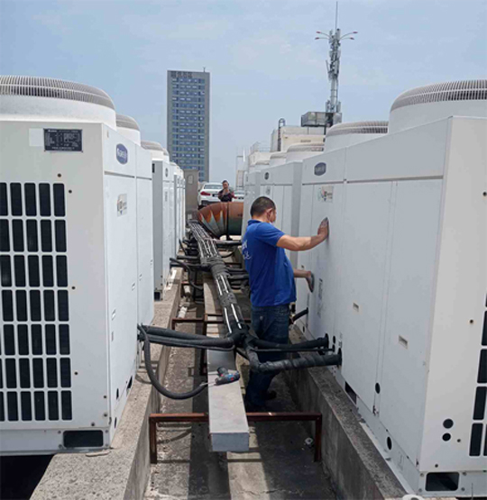 塔城地中央空调制热和不制冷系统维修方法